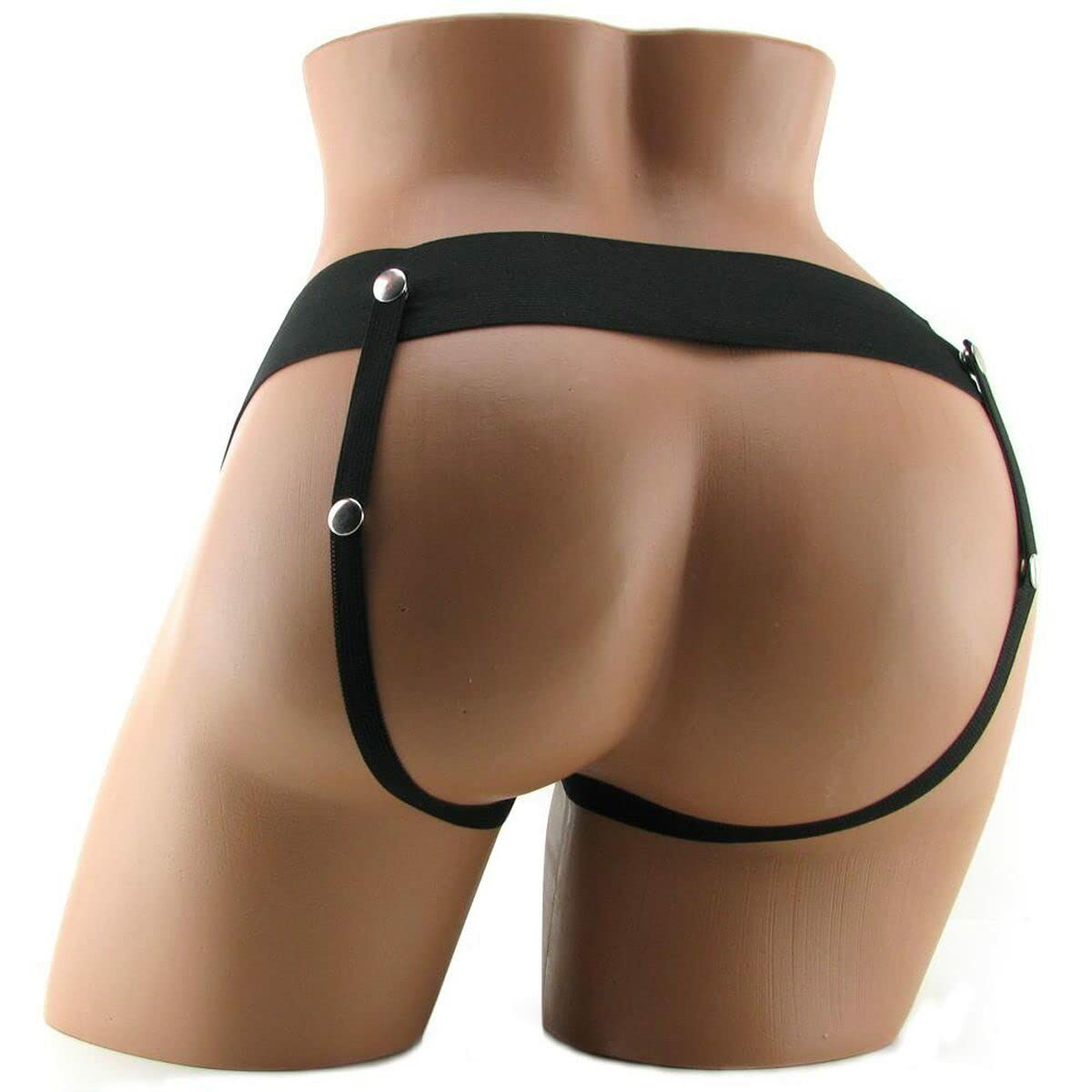 Dildo cu ham Pipedream Fetish Fantasy Series Negru